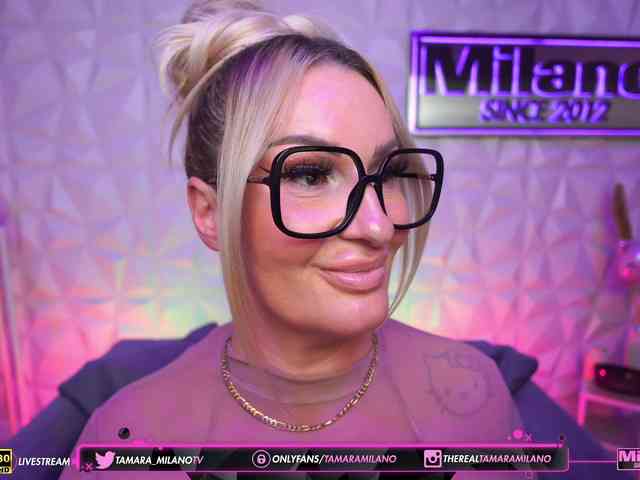 TamaraMilano Live Webcam on BongaCams