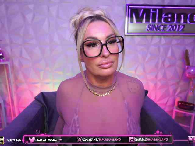 TamaraMilano Live Webcam on BongaCams