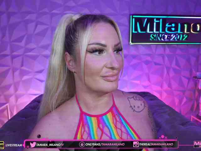 TamaraMilano Live Webcam on BongaCams