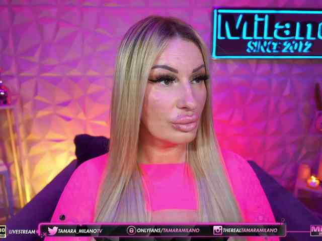 TamaraMilano Live Webcam on BongaCams