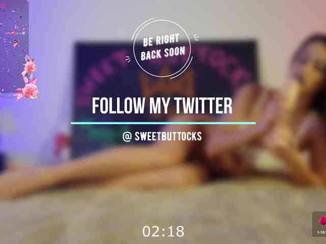 SweetButtocks webcam