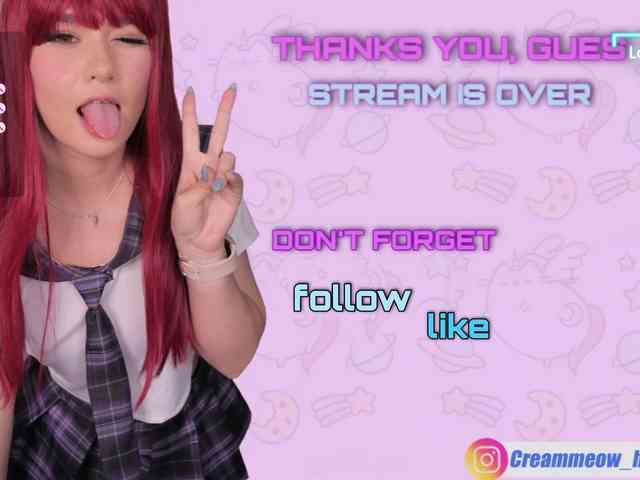 CreamMeow webcam