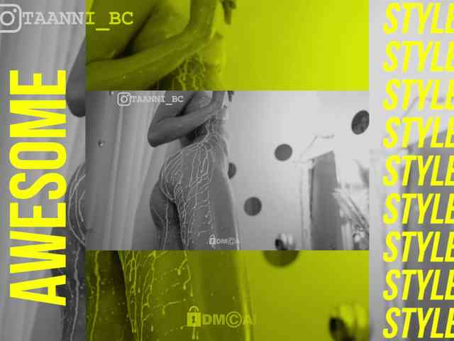 Taanni's webcam live show