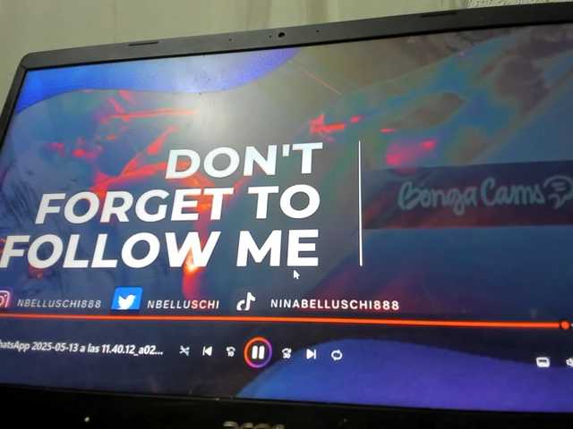 NinaBelluschi's BongaCams show and profile