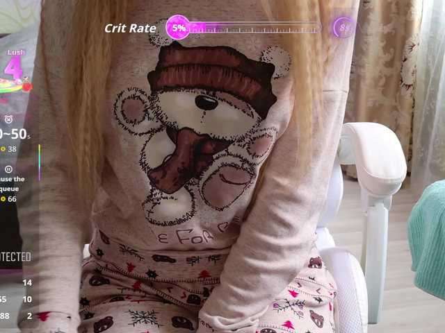 Catsy-Love- — Look your camera 66 tok 5 min. Lovens' favorite vibrations: 19, 33, 99, 160, 202 tokens. Squirt: Total: @total  accumulated: @sofar left: @remain.