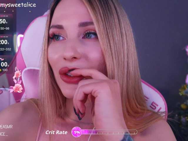 MySweetAlice's BongaCams show and profile