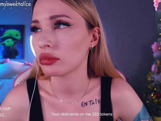 le modèle MySweetAlice est en webcam porno dans un show sur le site bongacams, il possède les tags suivants: White/Caucasian,Blonde,Shaved