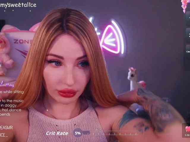 MySweetAlice webcam