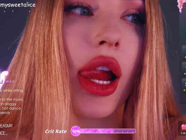 MySweetAlice webcam