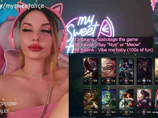 MySweetAlice webcam