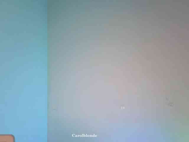 Carolblonde webcam