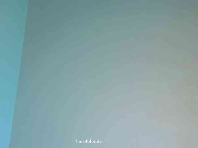 Carolblonde webcam