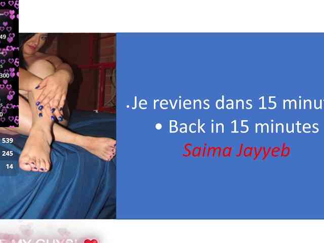 saimajayeb Live Webcam on BongaCams