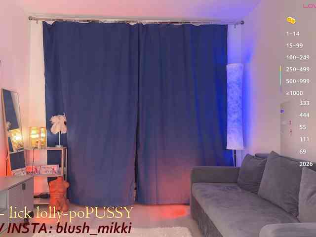 BlushMikki webcam