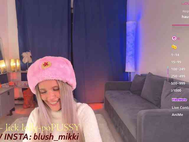 BlushMikki webcam