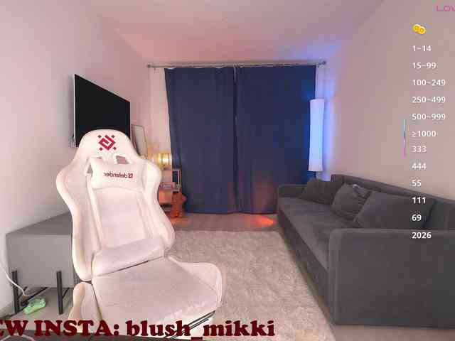 BlushMikki webcam