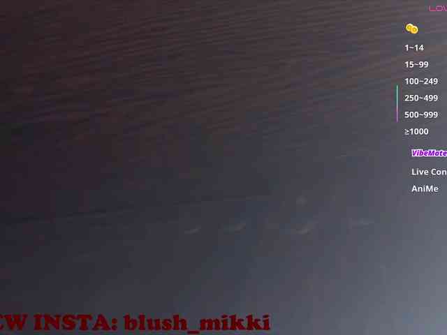 BlushMikki webcam