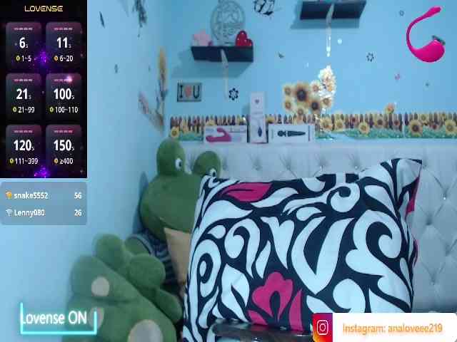 ana-loveee Live Webcam on BongaCams