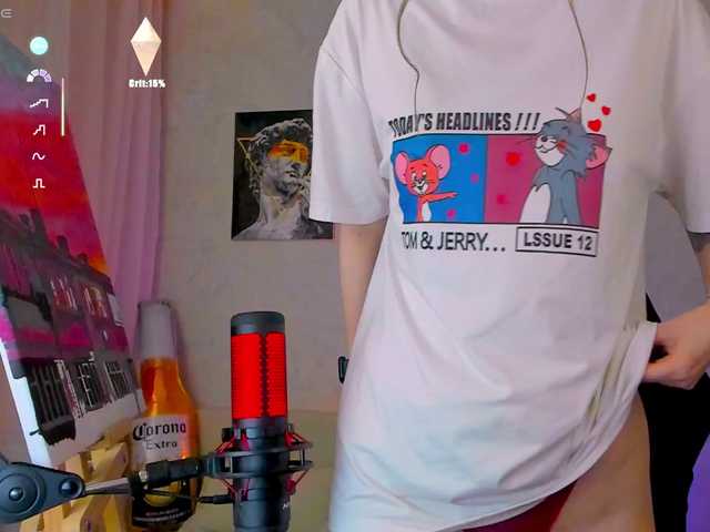 -Lovely — Hey ! im Kiralet's have fun ;) lovense works from 2tk favorite vibration 11tk  for a sweet orgasm I recommend using the control of my toy in  menu )) pvt on