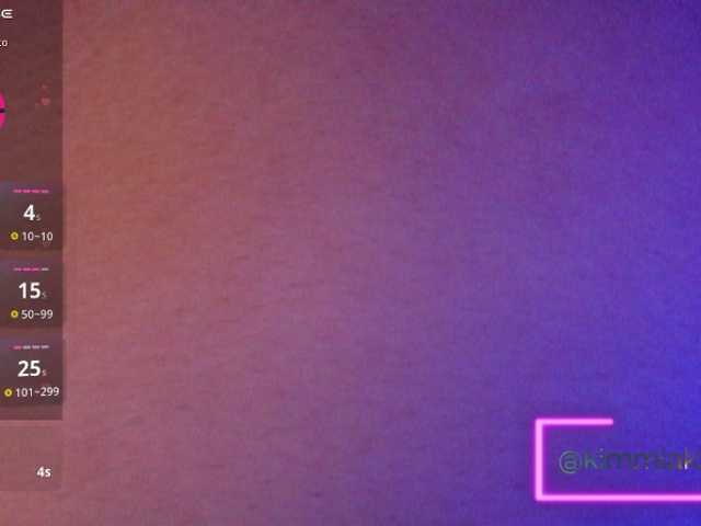 Kimmiakiss22's BongaCams show and profile