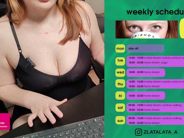 Zlatalata's BongaCams show and profile