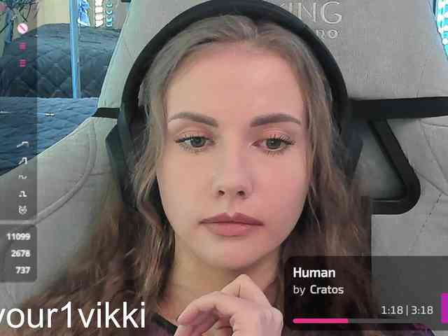 VikkiExtraCheese webcam