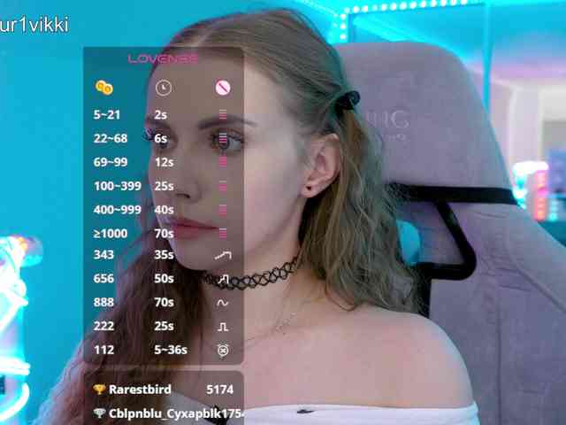 VikkiExtraCheese webcam