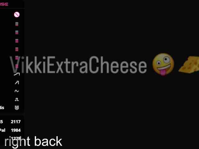 VikkiExtraCheese webcam