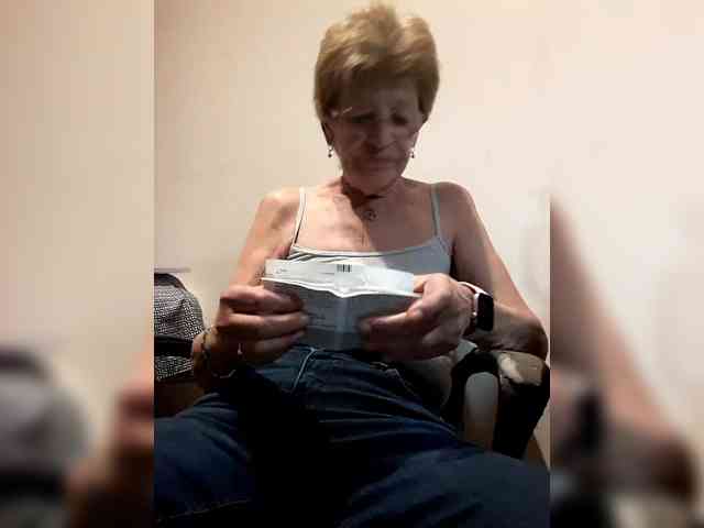 Reife-dame webcam