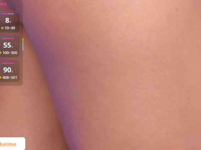 karimee Live Webcam on BongaCams