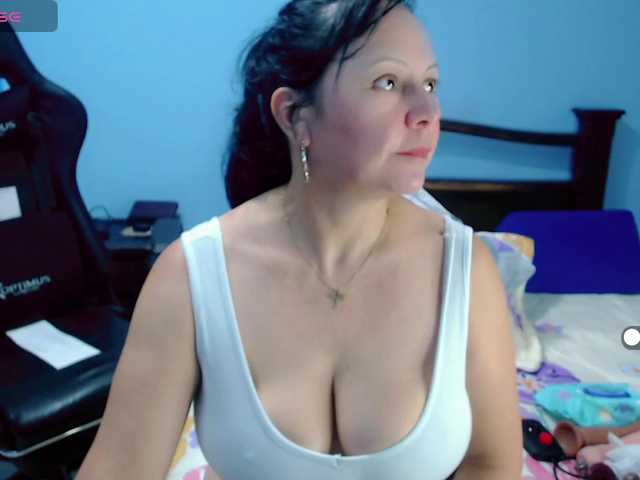 LilyBenet1 — Guess what I'm thinking? I'm going to give you a clue...it's about my tongue and your nakedness.... I'll wait for you in my living room to have fun my loves...!   