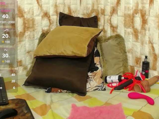 SHARONKISS30 —  @total - cuenta regresiva:  @sofar ya recaudado,  @remain restantes para empezar el show! BIG SQUIRT !!LETS GO GUYS!