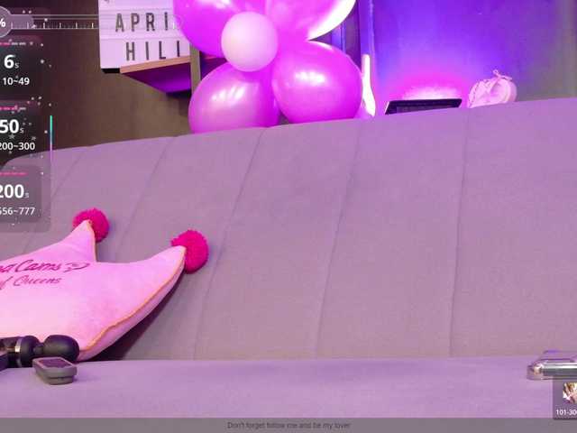 APRILHILL's BongaCams show and profile