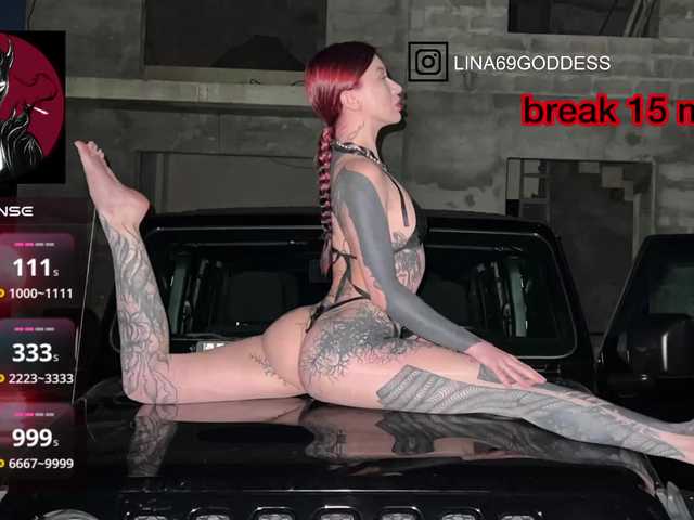 Lina69Goddesssss's BongaCams show and profile