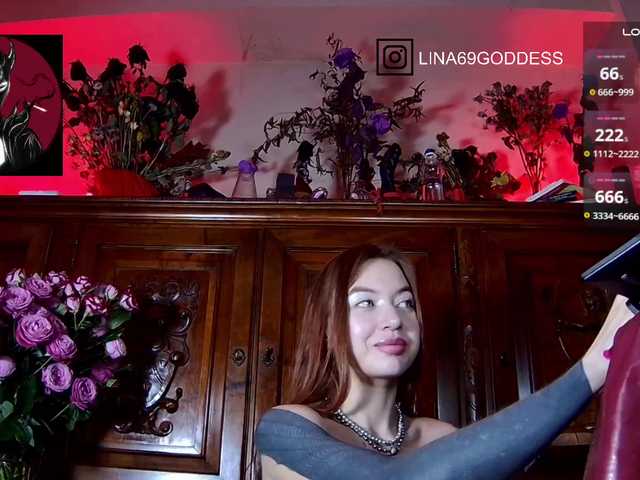 Lina69Goddesssss's BongaCams show and profile