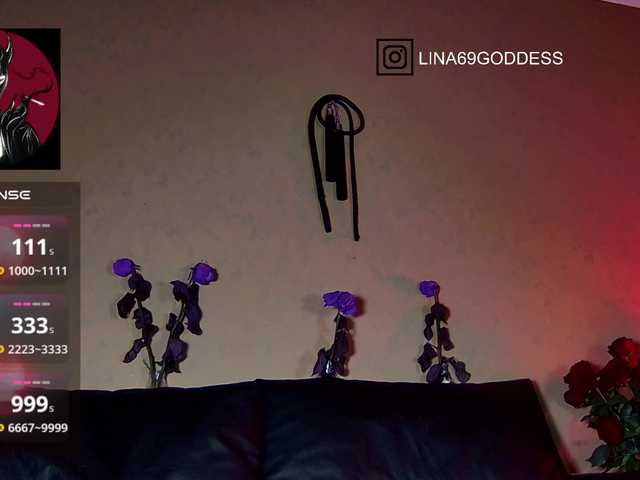 Lina69Goddesssss's BongaCams show and profile