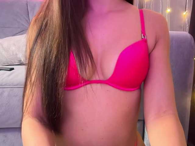 MillyMillya — Hello, I'm Mila. Lovens  2,  10,30,50,100,300. The strongest vibration is 50 current-15 seconds. Special commands 99, 222,333. Random 34. @total -- countdown: @sofar collected, @remain left until the butt plug!