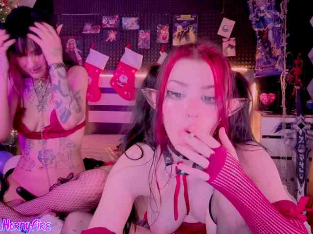 DualHornyFire Live Webcam on BongaCams