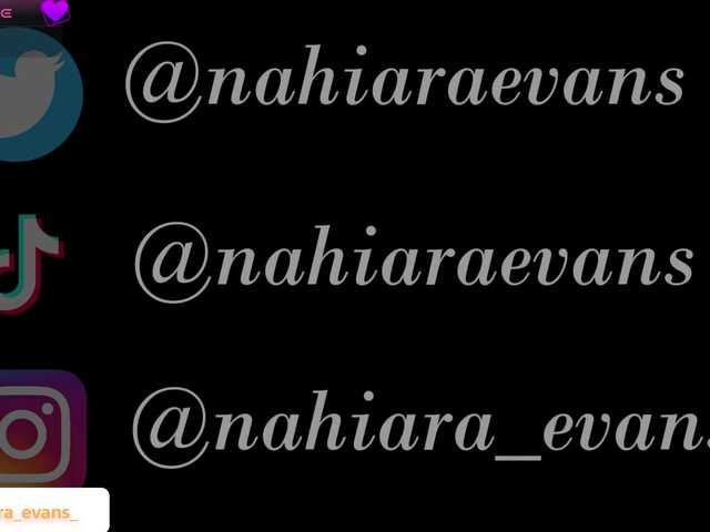 NahiaraEvans- webcam