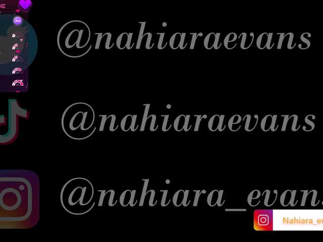 NahiaraEvans-'s BongaCams show and profile