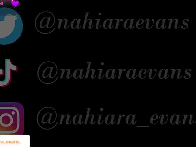 NahiaraEvans- webcam