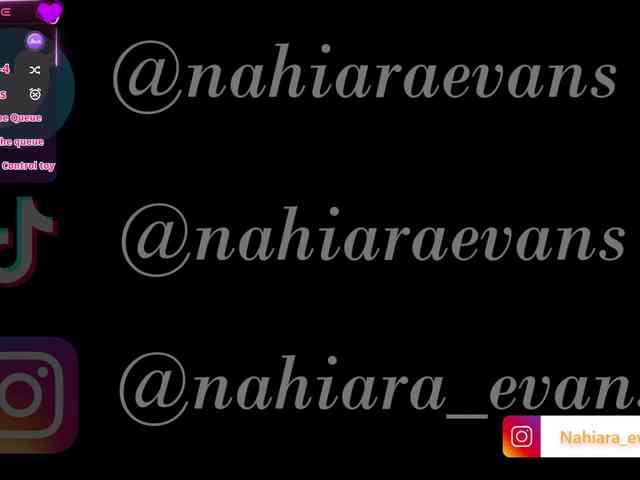 NahiaraEvans- webcam