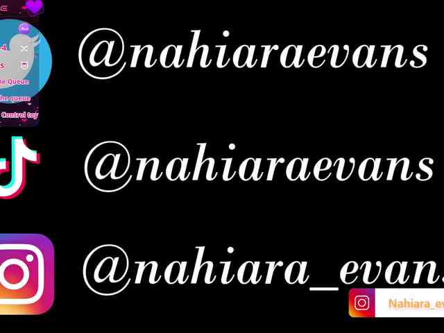 NahiaraEvans- webcam