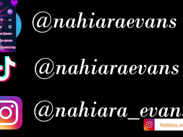 NahiaraEvans- webcam