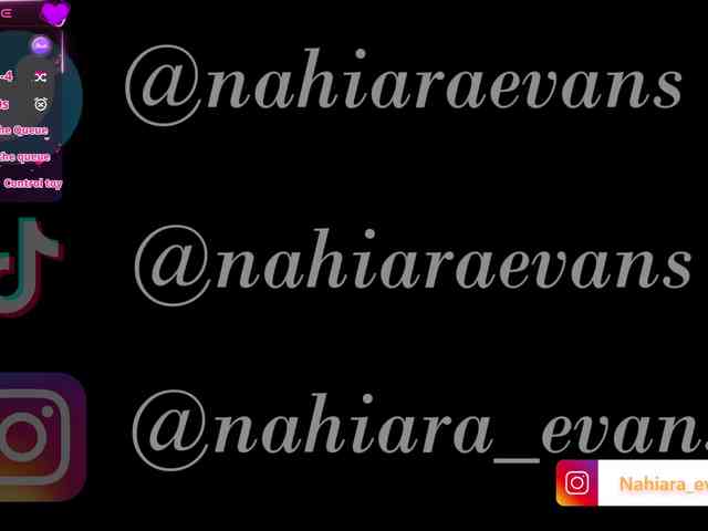 NahiaraEvans- webcam