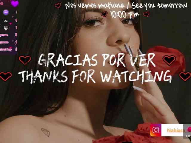 NahiaraEvans- webcam