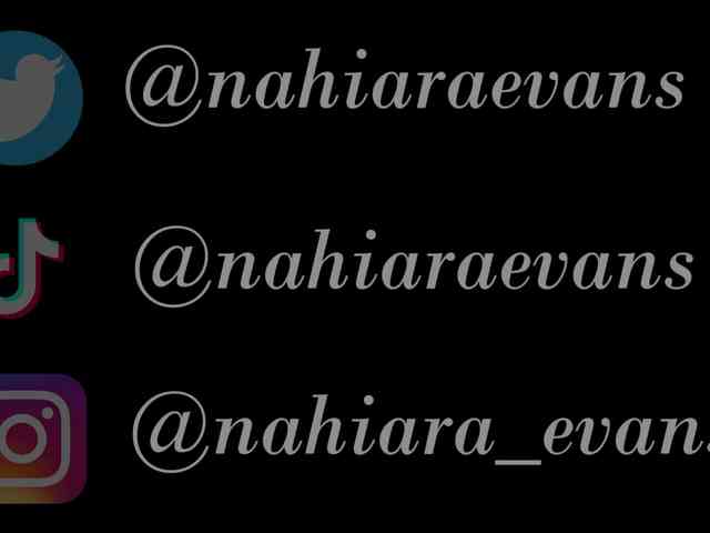 NahiaraEvans- webcam