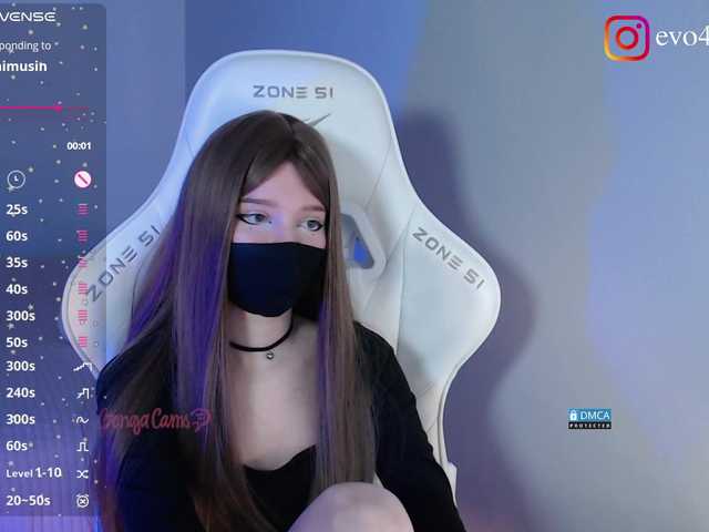 Evo4kaStorm's BongaCams show and profile