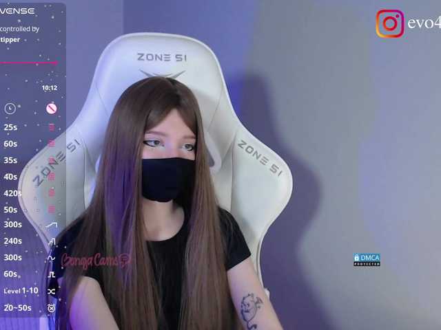 Evo4kaStorm's BongaCams show and profile