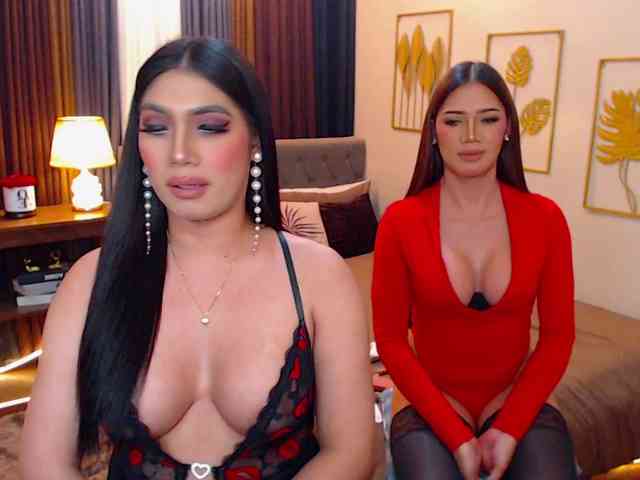 TwoFuckableMariaTs Live Webcam on BongaCams